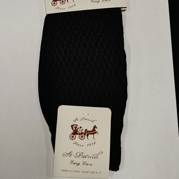 MEN'S ST. PATRICK SILKY DRESS SOCKS FASHION COLORS. - Picture 1 of 2